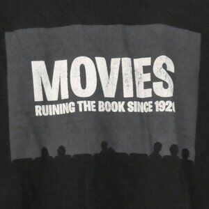 TYPE TEES | medium guys | Black Movies Ruining The Book Since 1920 Graphic Tee